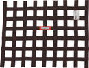 RACEQUIP Ribbon Window Net SFI Black 725005RQP