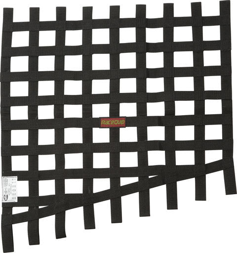 RACEQUIP Window Net Drag 24 to 18x23 SFI Black 729005RQP