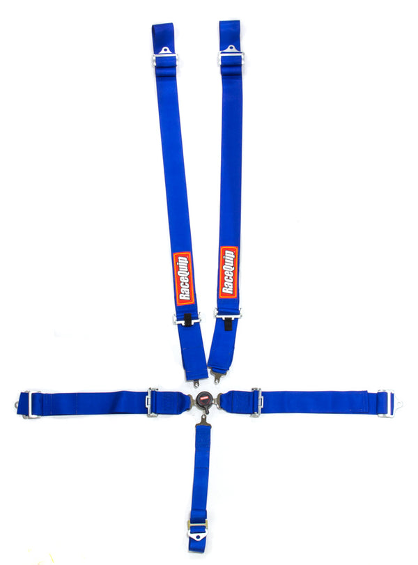 RACEQUIP 5pt Harness Camlock SFI Sportsman Blue 741021RQP