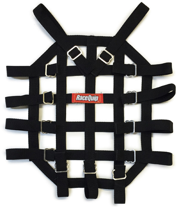 RACEQUIP Roll Cage Roof Net Black Quarter Midget 820995RQP