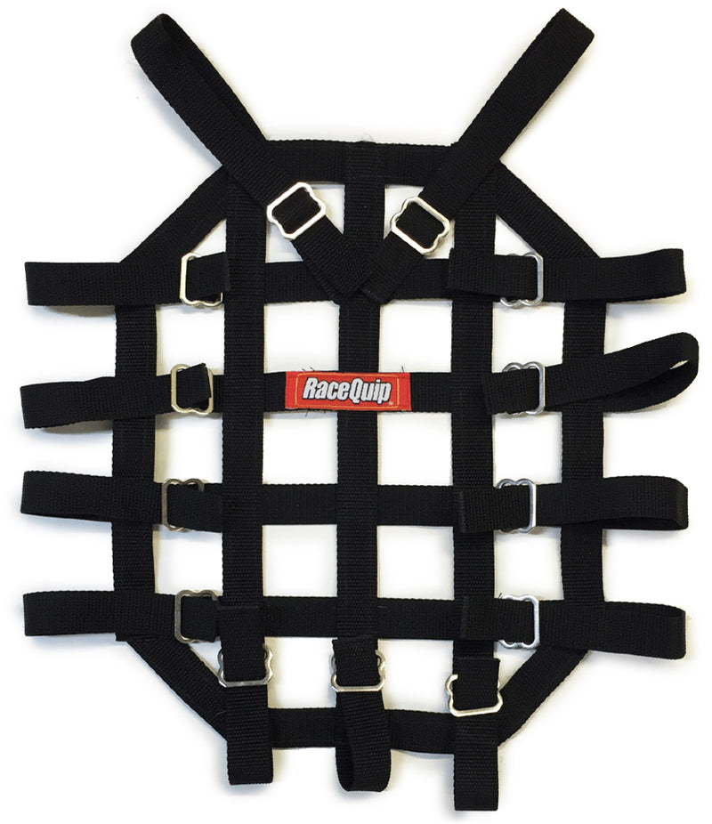 RACEQUIP Roll Cage Roof Net Black Quarter Midget 820995RQP