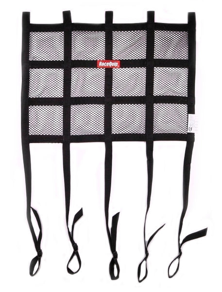 RACEQUIP Window Net Mesh Black SFI Hybrid Adj. Strap 822005RQP