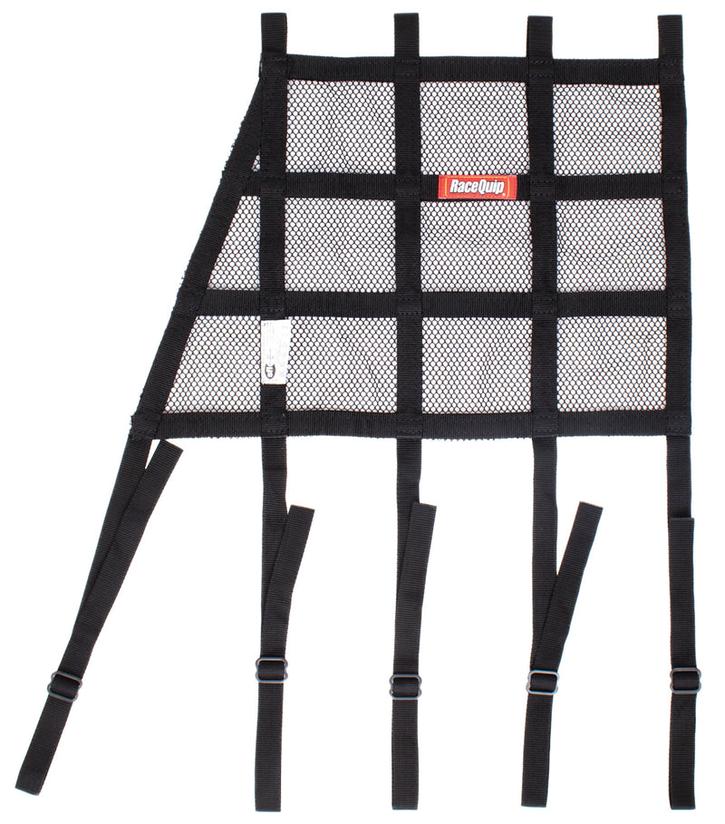 RACEQUIP Window Net Mesh Angled Black SFI 823003RQP