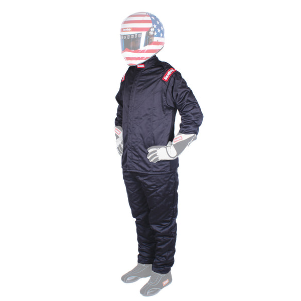 RACEQUIP Jacket Chevron-5 Black X-Large SFI-5 91619069RQP