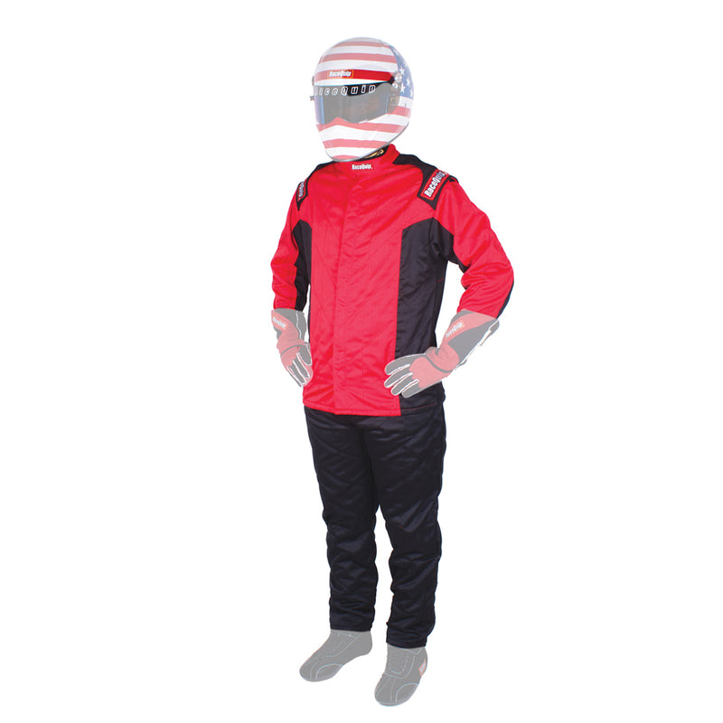 RACEQUIP Jacket Chevron-5 Red XX-Large SFI-5 91619179RQP