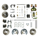 RIGHT STUFF DETAILING 65 - 68 Full Size Chevy Brake Conversion Kit FSC654DCC