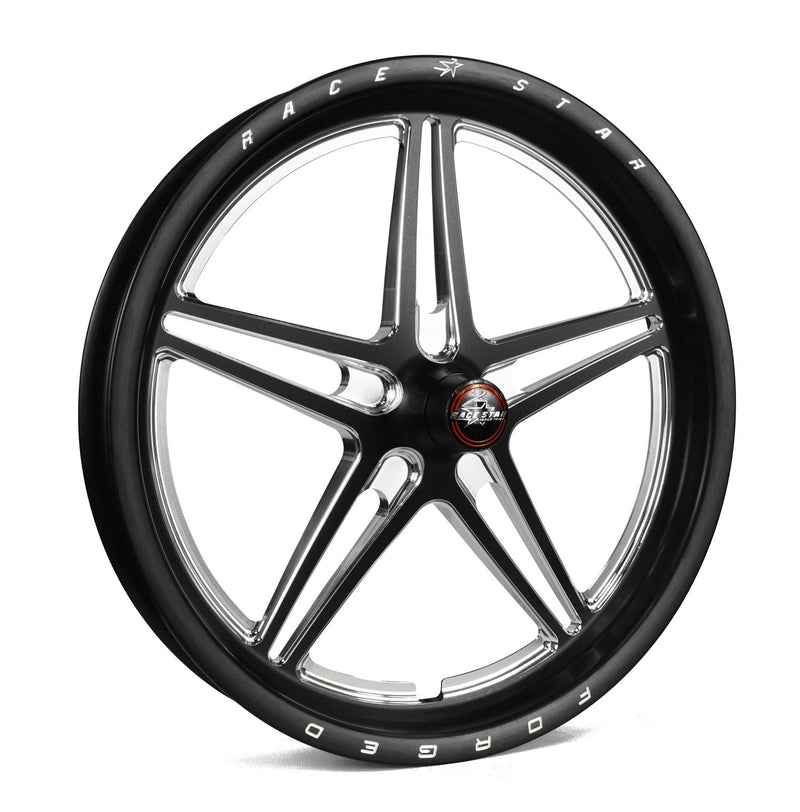 RACE STAR INDUSTRIES 63 Pro Forged 17x2.4 Spi ndle Mount Black Anodize 63-72400112AB