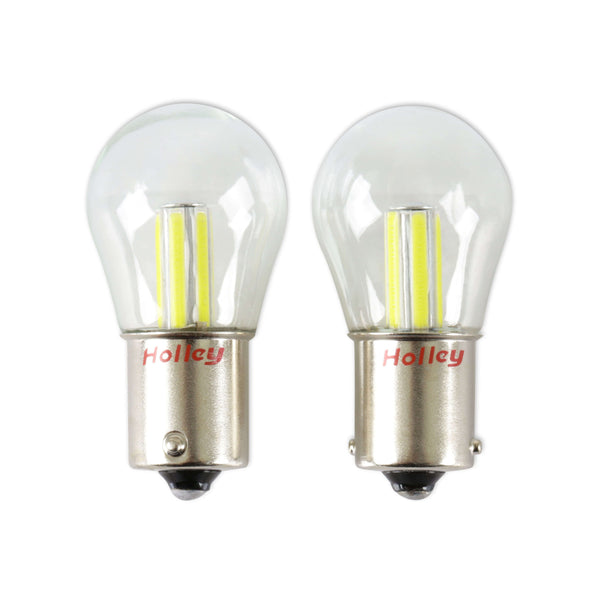 HOLLEY RETROBRIGHT 1156 LED Bulbs 5700K Modern White Pair HLED04