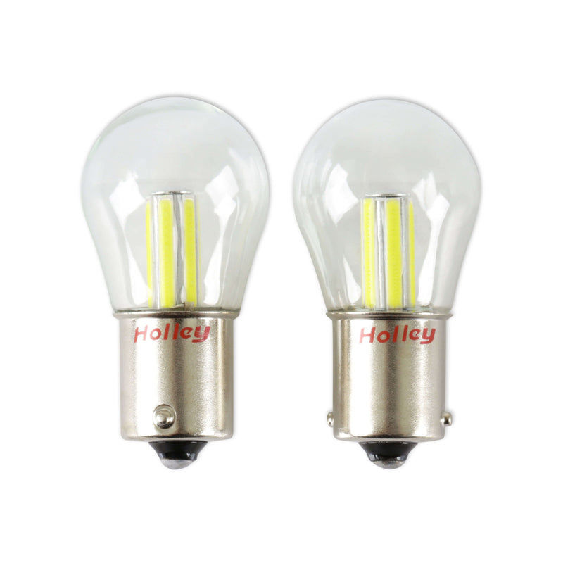 HOLLEY RETROBRIGHT 1156 LED Bulbs 5700K Modern White Pair HLED04