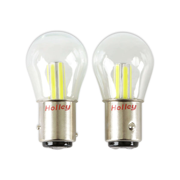 HOLLEY RETROBRIGHT 1157 LED Bulbs 5700K Modern White Pair HLED09