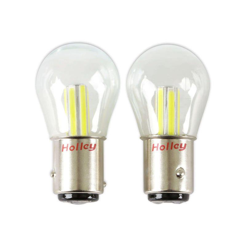 HOLLEY RETROBRIGHT 1157 LED Bulbs 5700K Modern White Pair HLED09