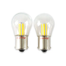 HOLLEY RETROBRIGHT 1156 LED Bulbs Amber Pair HLED15