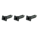 RUGGED RIDGE Half Door Insert Set Bl ack 87-06 Jeep Wrangler 11819.15