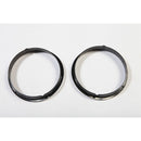 RUGGED RIDGE Black Headlight Bezels 97-06 Jeep Wrangler TJ 12419.23