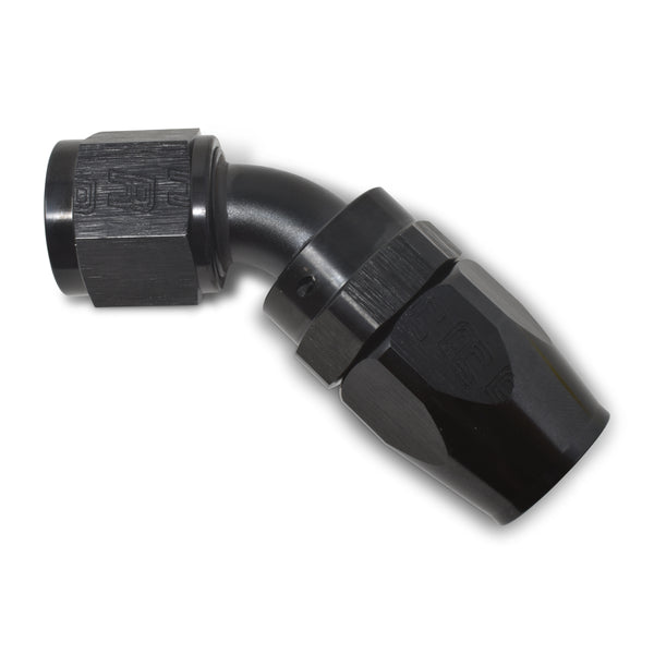 RUSSELL #8 45 Deg Hose End Black 610105