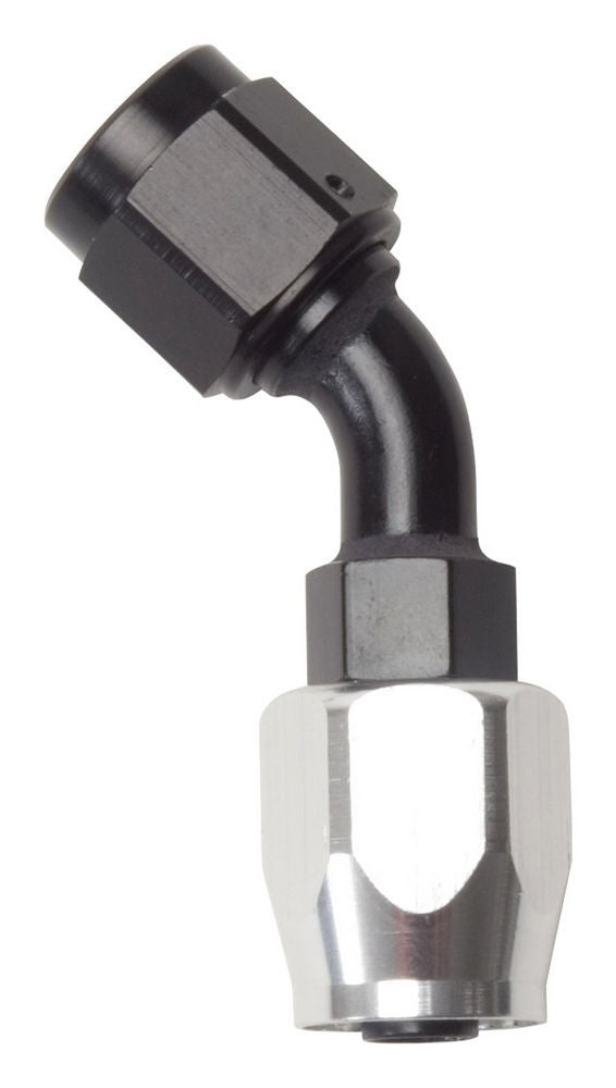 RUSSELL #10 45 Deg Hose End Black 610115