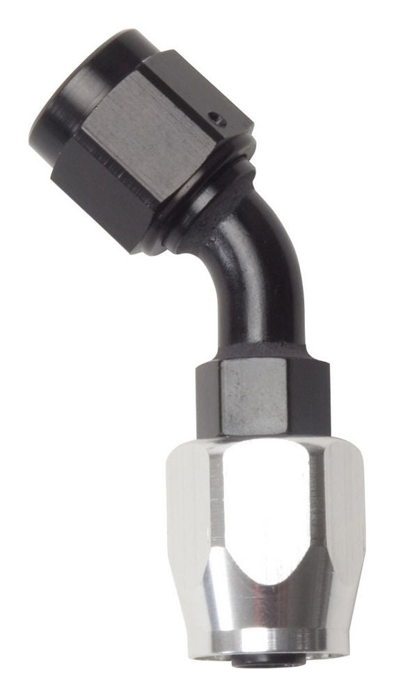 RUSSELL #12 45 Deg Hose End Black 610125