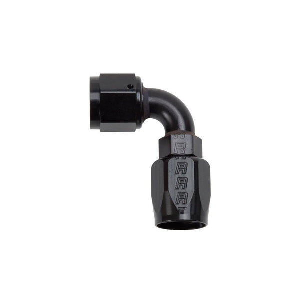RUSSELL #8 90 Deg Hose End Black 610175