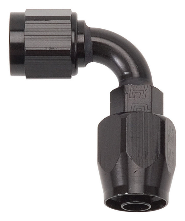 RUSSELL #10 90 Deg Hose End Black 610185