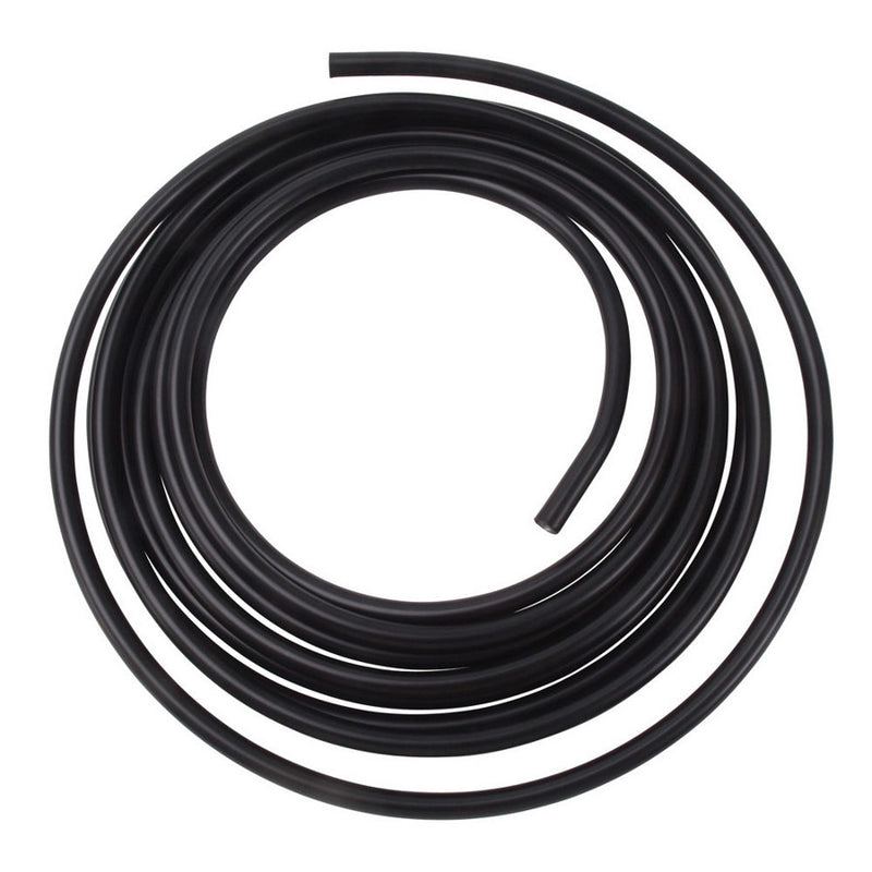 RUSSELL 3/8 Aluminum Fuel Line 25ft - Black Anodized 639253