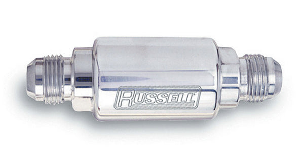 RUSSELL 3-1/4in Aluminum Filter #8 Polished 650110