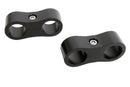 RUSSELL 6an Hose Separator - 2pk Black Anodized 654303