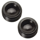 RUSSELL 1/4 NPT Pipe Plug Allen Socket Black 662043