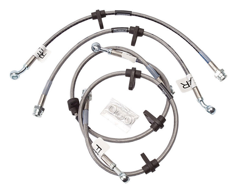 RUSSELL SS Brake Line Kit 92-95 Honda Civic 684600