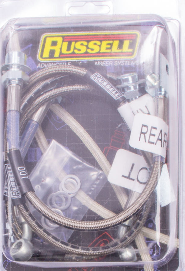 RUSSELL Brake Hose Kit GM 84-88 F-Body 692360