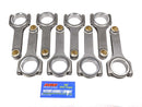 SCAT ENTERPRISES SBC 4340 Forged H-Beam Rods 6.125 2-350-6125-2000