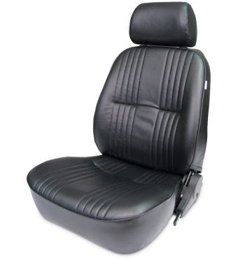 SCAT ENTERPRISES PRO90 Recliner Seat w/ Headrest - LH Black Vnyl 80-1300-51L