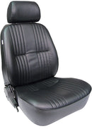 SCAT ENTERPRISES PRO90 Recliner Seat w/ Headrest - RH Black Vnyl 80-1300-51R