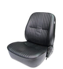 SCAT ENTERPRISES PRO90 Low Back Recliner Seat - LH - Black Vinyl 80-1400-51L