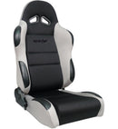 SCAT ENTERPRISES Sportsman Racing Seat - Right - Gray Velour 80-1606-62R