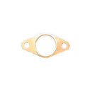 SCE GASKETS Wastegate Copper Gasket - 2-Bolt 1.5 ID 4150