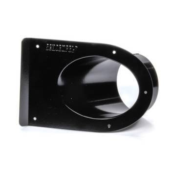 SCHOENFELD Tail Pipe Saver 3-1/2in Single Outlet Black 45 350TSB-45