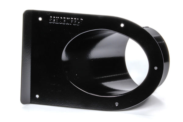 SCHOENFELD Tail Pipe Saver 4in Black 45 Degree 400TSB-45