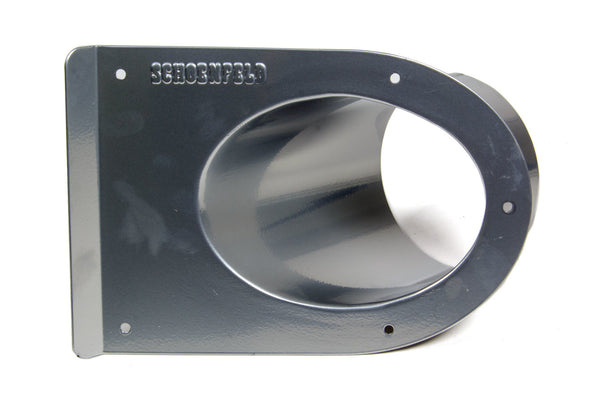 SCHOENFELD Tail Pipe Saver 4in Silver 45 Degree 400TSS-45