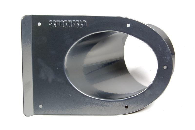 SCHOENFELD Tail Pipe Saver 4in Silver 45 Degree 400TSS-45