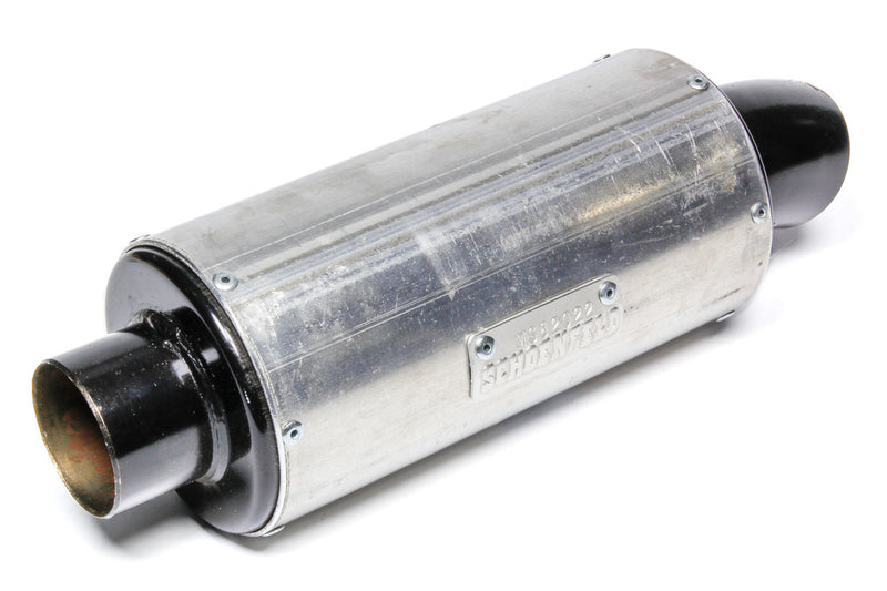 SCHOENFELD Muffler Mini Sprint Alum Case 2in Inlet MS82022