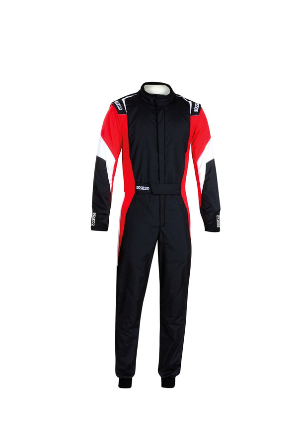 SPARCO Comp Suit Black/Red Medium/Large 001144B54NRRB