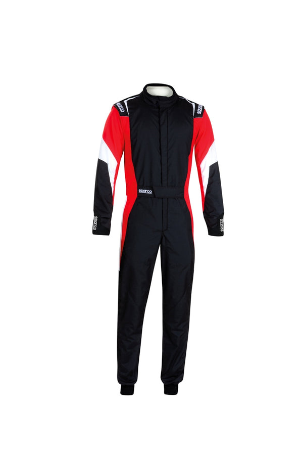 SPARCO Comp Suit Black/Red 2X-Large 001144B64NRRB