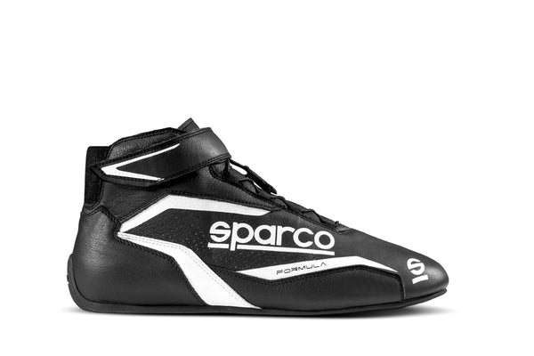 SPARCO Shoe Formula Size 44 Blk Wht 00129644NRBI