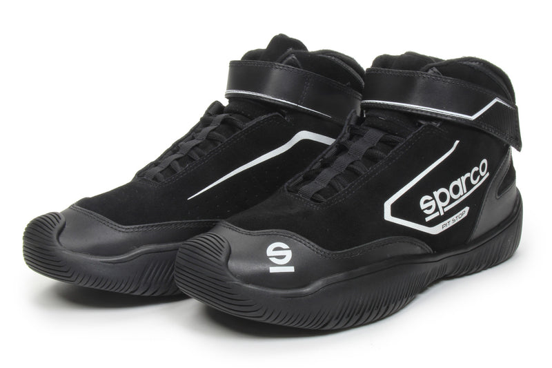 SPARCO Shoe Pit Stop 2 Size 11 Black 0012PS2011NR