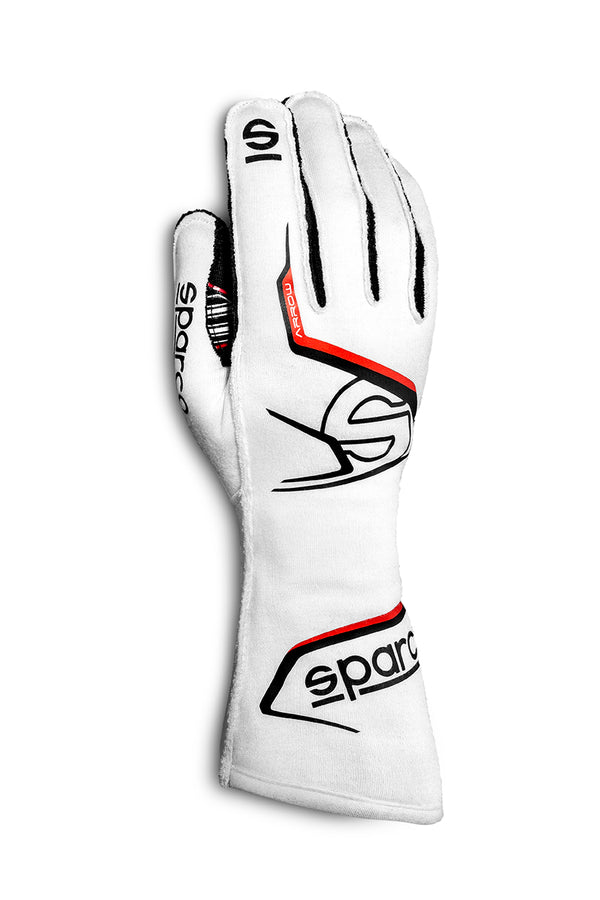 SPARCO Glove Arrow Medium White / Black 00131410BINR