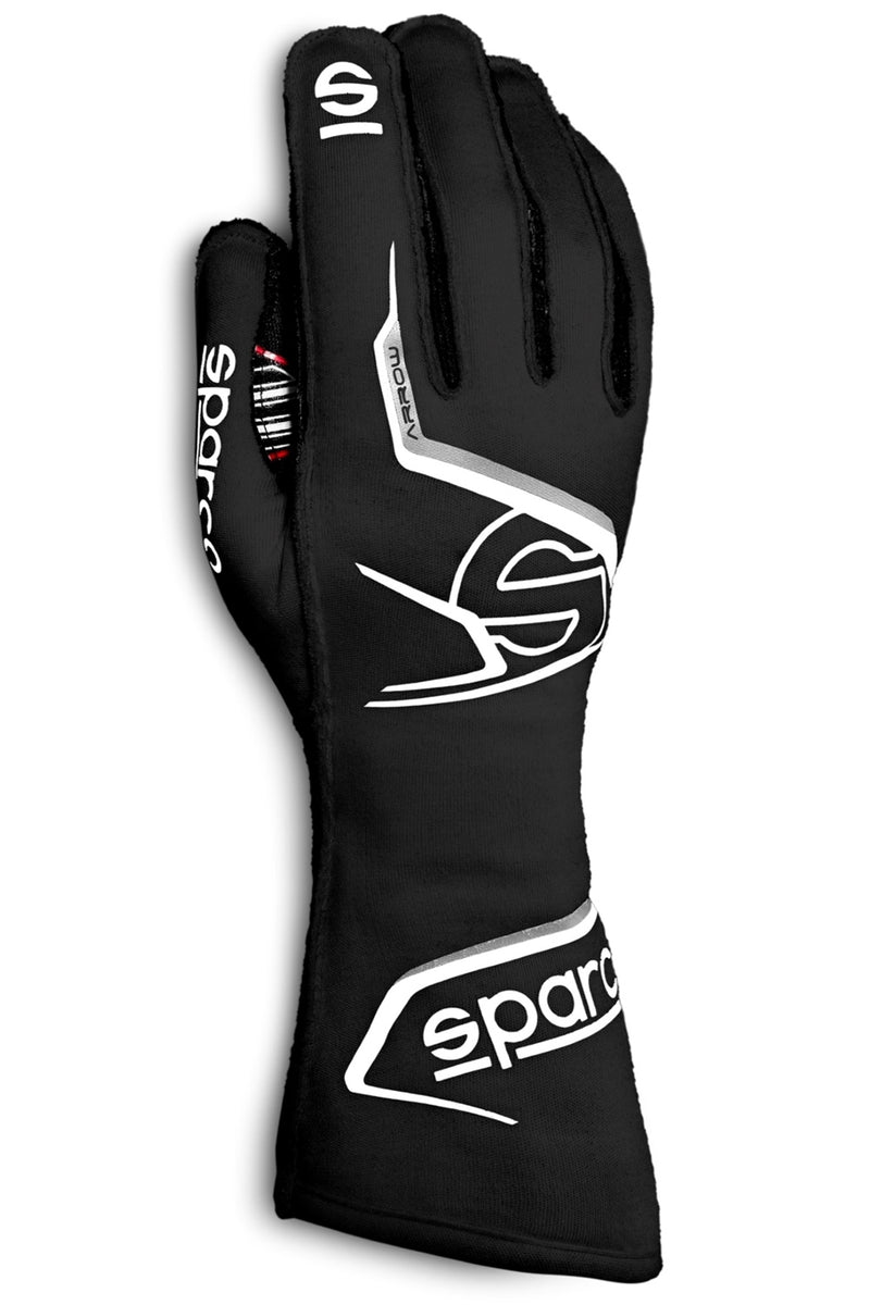 SPARCO Glove Arrow Large Black / White 00131411NRBI