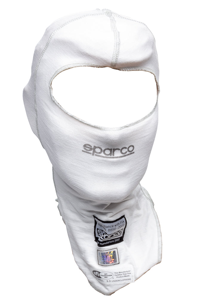 SPARCO Head Sock White 001494BO