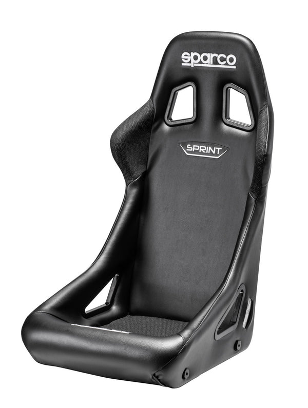 SPARCO Seat Sprint 2019 Black Vinyl 008235NRSKY