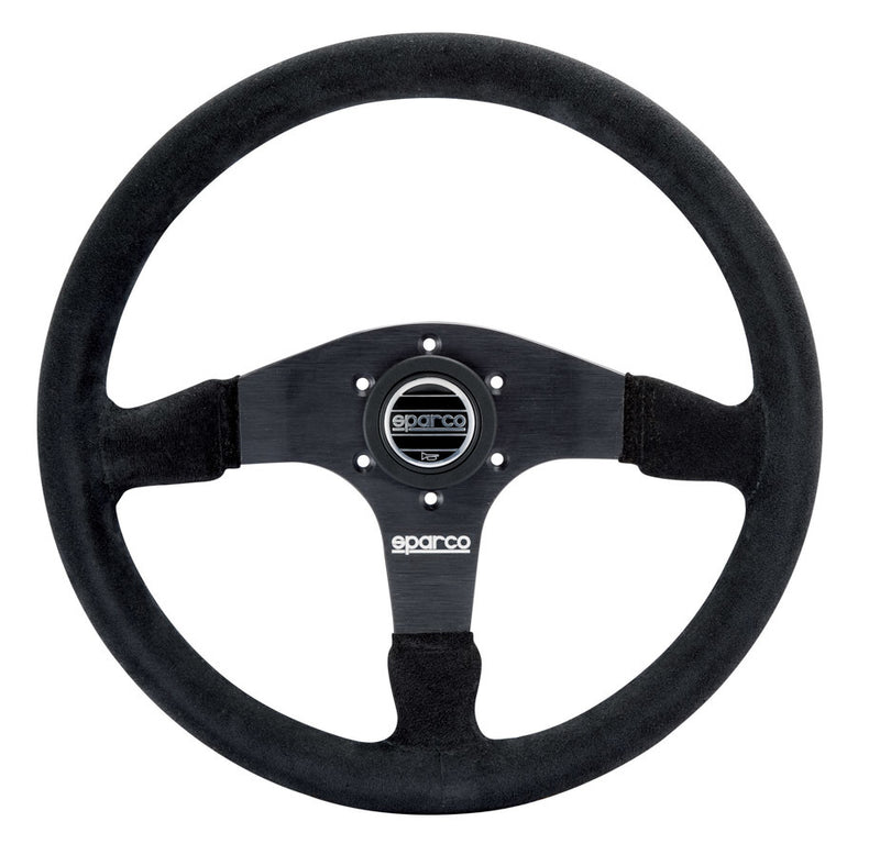SPARCO Steering Wheel 375 Black Suede 015R375PSN