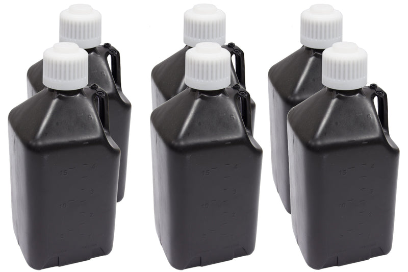 SCRIBNER Utility Jug - 5-Gallon Black - Case 6 2000K-CASE